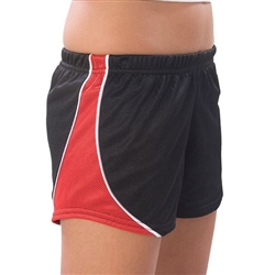 Pizzazz Child Fusion Mesh Shorts - You Go Girl Dancewear