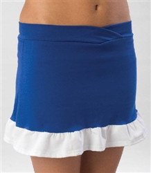 Pizzazz Adult Body Basics Ruffled Skirt with Boys Cut Brief - 7200 - You Go Girl Dancewear