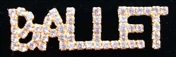 Ballet Rhinestone Pin - You Go Girl Dancewear