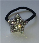 Rhinestone Ponytail Holder - Star - You Go Girl Dancewear