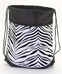 Pizzazz Zebra Print Stringpack - Style ST10AP - You Go Girl Dancewear
