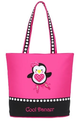 Sassi Designs PEN-01 Penguin Ballerina Tote - You Go Girl Dancewear