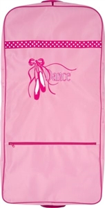 Sassi Designs BAL-14 GARMENT BAG - Sweet Delight Pointe Shoes N Ribbons & Dance