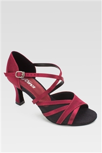 So Danca Women's Satin/Mesh Ballroom Shoe