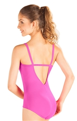 So Danca Camisole Leotard with back Rhinestone Detail