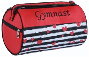 Sassi Designs LTD-02GYM Love to Dance Small Roll Gymnast Duffel