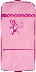 Ballet Slippers Embroidered Garment Bag for Dancers - You Go Girl Dancewear