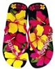 Sugar & Vine Personalized Flip Flops - Hibiscus