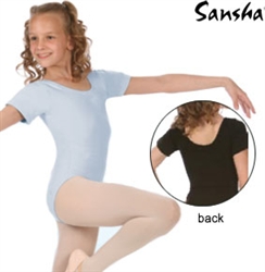 Sansha Child Short Sleeve Leotard (Maggy)