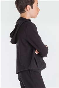 Wear Moi Boys Polyamide Hooded Warm-Up Jacket