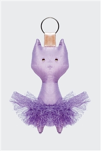 Wear Moi Taffeta "Cat" Keychain