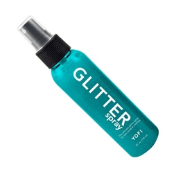 Yofi Hair and Body Glitter Spray - Turquoise
