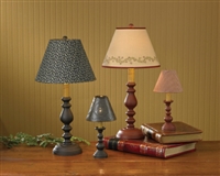 Black Candlestick Lamp 23"