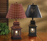 Black Iron Lantern Lamp