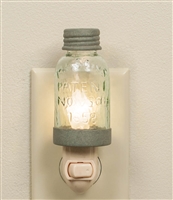 Mason Jar Night Light