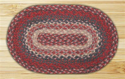 Oval Trivet - Burgundy