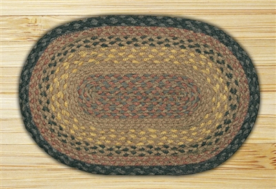 Oval Trivet - Brown/Black/Charcoal