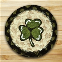 Shamrock Braided Coaster - Set of 4