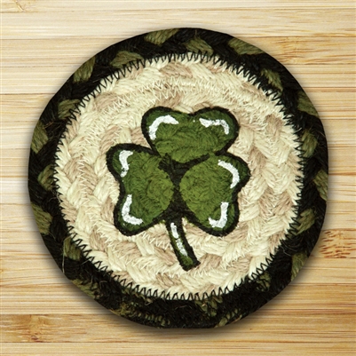 Shamrock Braided Coaster - Set of 4