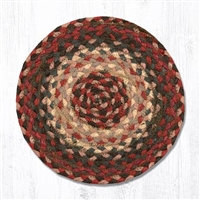 Round Trivet - Burgundy