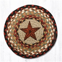 Round Trivet - Barn Star