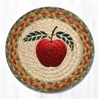 Round Trivet - Apple