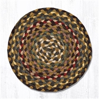 Round Trivet - Fir/Ivory