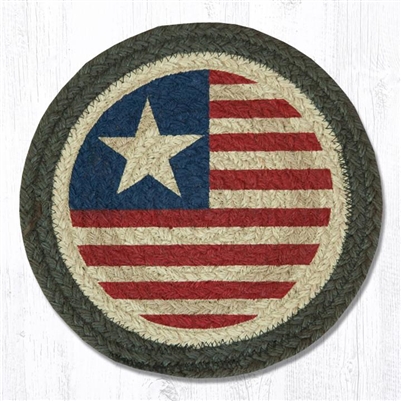 Round Trivet - Original Flag