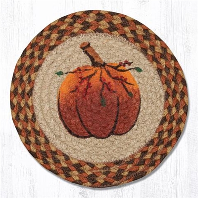 Round Trivet - Harvest Pumpkin