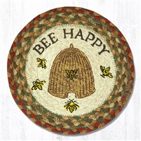 Round Trivet - Bee Happy