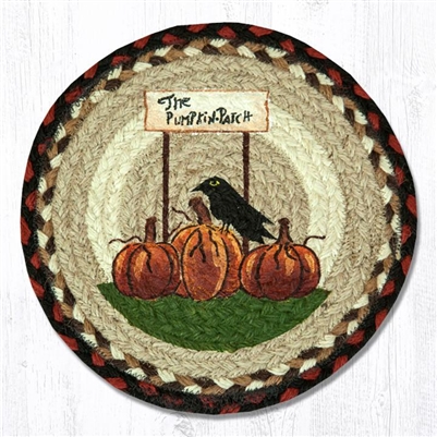 Round Trivet - Pumpkin Patch