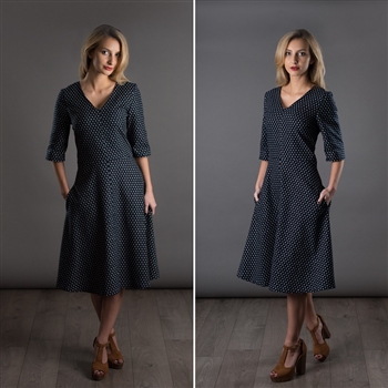 The Avid Seamstress - The A-Line Dress Printed Pattern