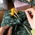 Reusable Holiday Fabric Gift Wrap - Green