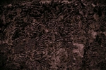 Dark Brown Persian Lamb Faux Fur, 48" wide