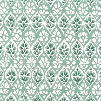 "Lattice" in Mint, 44/45" wide