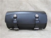 Extra Wide Round Leather Tool Bag