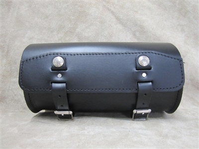 Extra Wide Round Leather Tool Bag