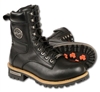 Men's Full Grain Premium  Leather Waterproof Loggers Boots