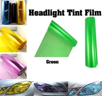 Car Headlight Film-Green (12in X 32ft)