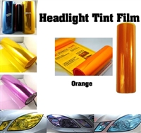Car Headlight Film-Orange (12in X 32ft)