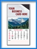 SB50 - SCENIC BUSINESS CARD MAGNETIC CALENDAR  (January - December)