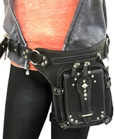 Mercury Star Leather Pocket Belt