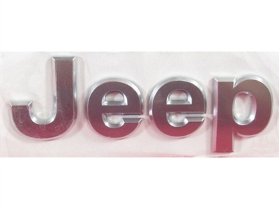 Emblem Jeep Fender Silver - 68397096AA