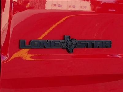 Tailgate Emblem - Lone Star - Black - 68406290AA