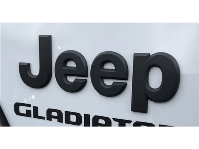 Emblem Jeep Fender Matte Black - 68422350AA