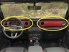 Dashboard Trim Kit - Rubicon Red - 6AB21SRRAA-6AB28SRRAD