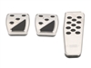 Pedal Covers Stainless Steel With Jeep Grille Logo - Manual - 82215334AC