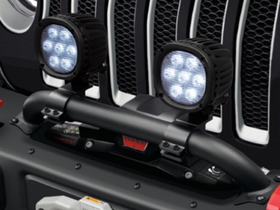 Off-Road LED Light Mounting Bracket - Winch Guard - 82215729