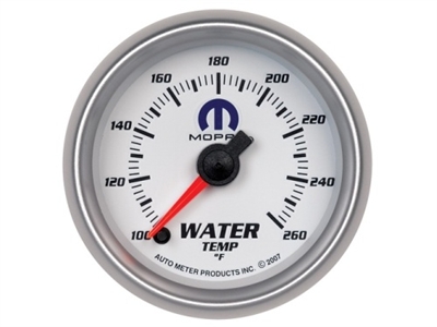 Mopar Performance Water Temperature Gauge - P5155502
