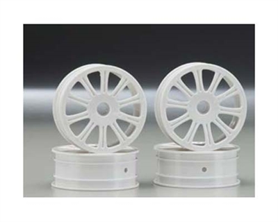 JConcepts Rulux 1:10 RC10B4 Front Wheel 4pcs White 3305